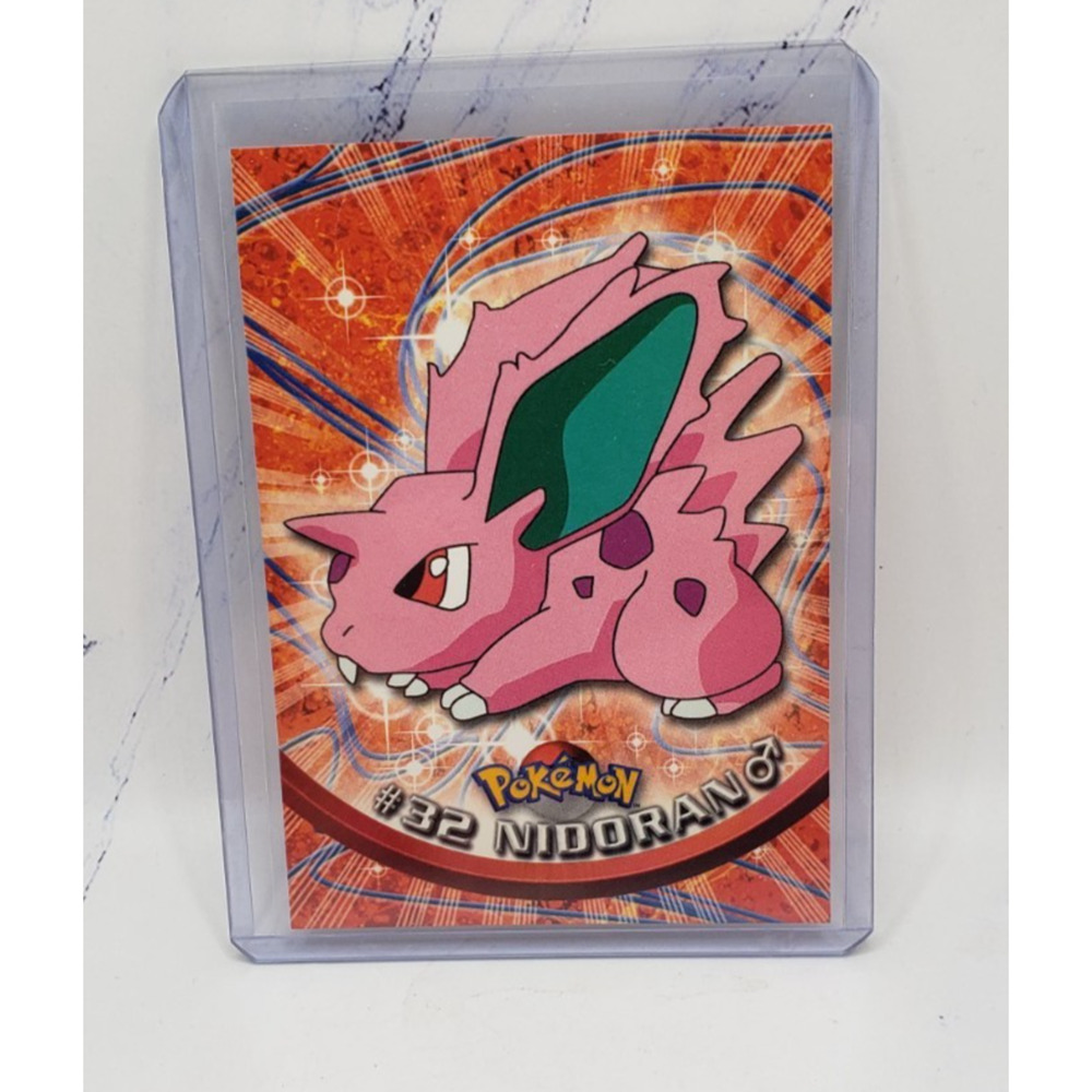Topps Nidoran #32 Pokemon Trading Card Game 1999 TV Series Vintage
